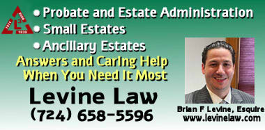 Law Levine, LLC - Estate Attorney in Clairton PA for Probate and Estate Administration including small estates and ancillary estates